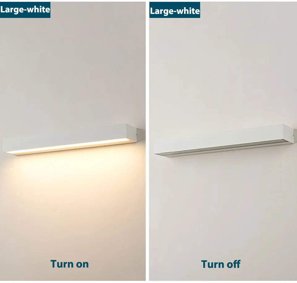 LED Outdoor Porch Wall Sconces Aluminum Exterior Wall Light Fixtures IP65 Waterproof Lamp for House Patio Doorway Garage Decorat - GlowMart