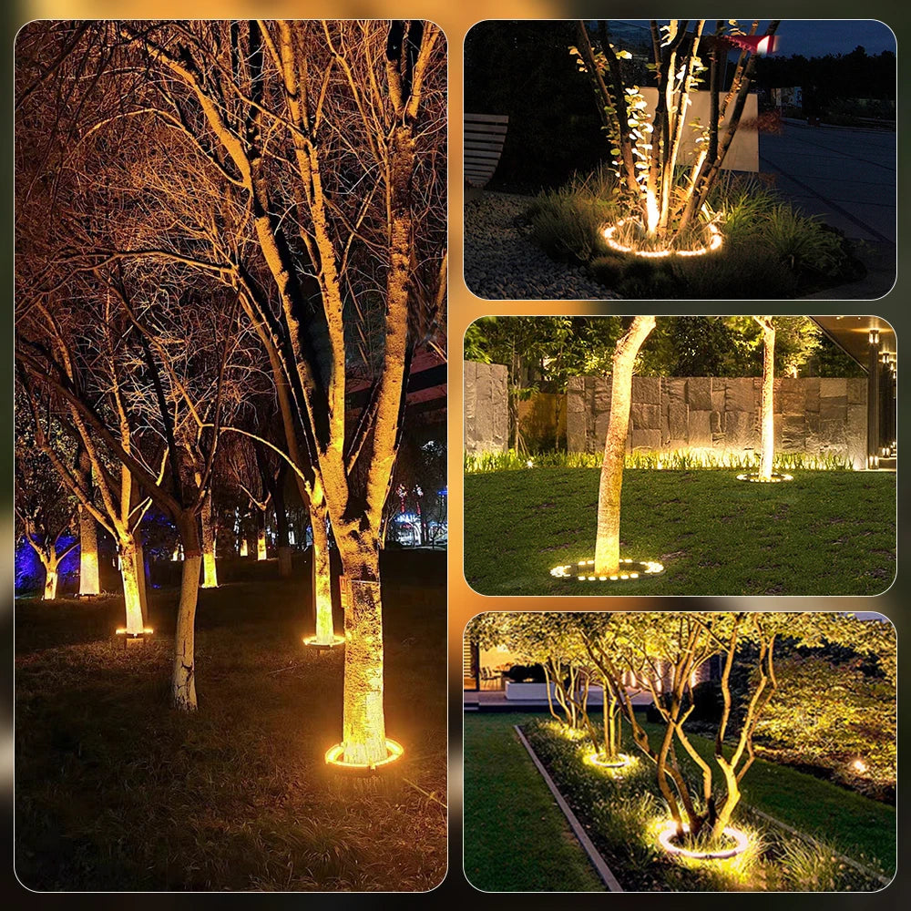 LED Outdoor Tree Spot Light LED Wall Washer Aluminum RGB IP65 Can be used outdoors under large trees and cylindrical cones - GlowMart