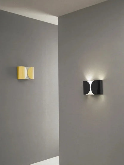 Modern LED wall lamps Dining Living room indoor artistic decorative lighting Bedroom bedside black gold white metal wall lamps - GlowMart