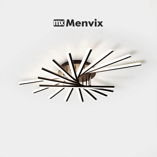 Ceiling Light Simple Modern Bedroom Atmosphere Duplex Villa Hall Nordic Lamps Minimalist Living Room Lamp Room Ceiling Lights