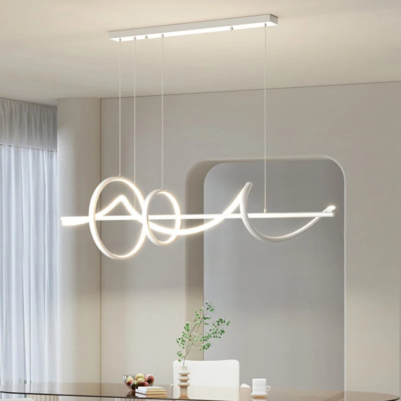 bedroom decor Pendant lamp led lights for room indoor Chandelier lighting Chandeliers Ceiling lamps for living room decoration - GlowMart