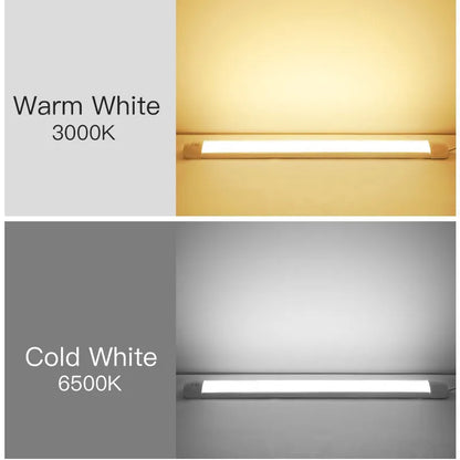 Led 220V Tube Light Room Strip With Cable Tube Lights Fixture For Home Bedroom Kitchen Cabinet Lighting indoor Lamp 110V Tube - GlowMart