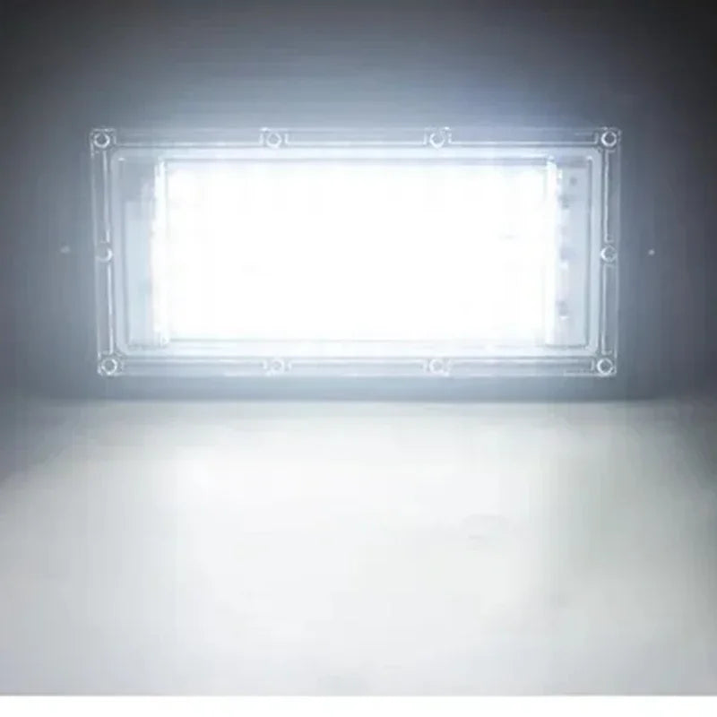 50W LED Flood Light IP65 Waterproof Reflector Led Spotlight AC 220V Outdoor Floodlight Red Green Blue Garden Lighting - GlowMart