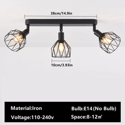 Aisle Lights Entrance Hallway Lights Modern And Simple Iron Art Living Room Bedroom Stair Lights Cloakroom LED Ceiling Lights