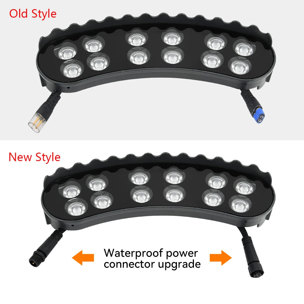 LED Outdoor Tree Spot Light LED Wall Washer Aluminum RGB IP65 Can be used outdoors under large trees and cylindrical cones - GlowMart