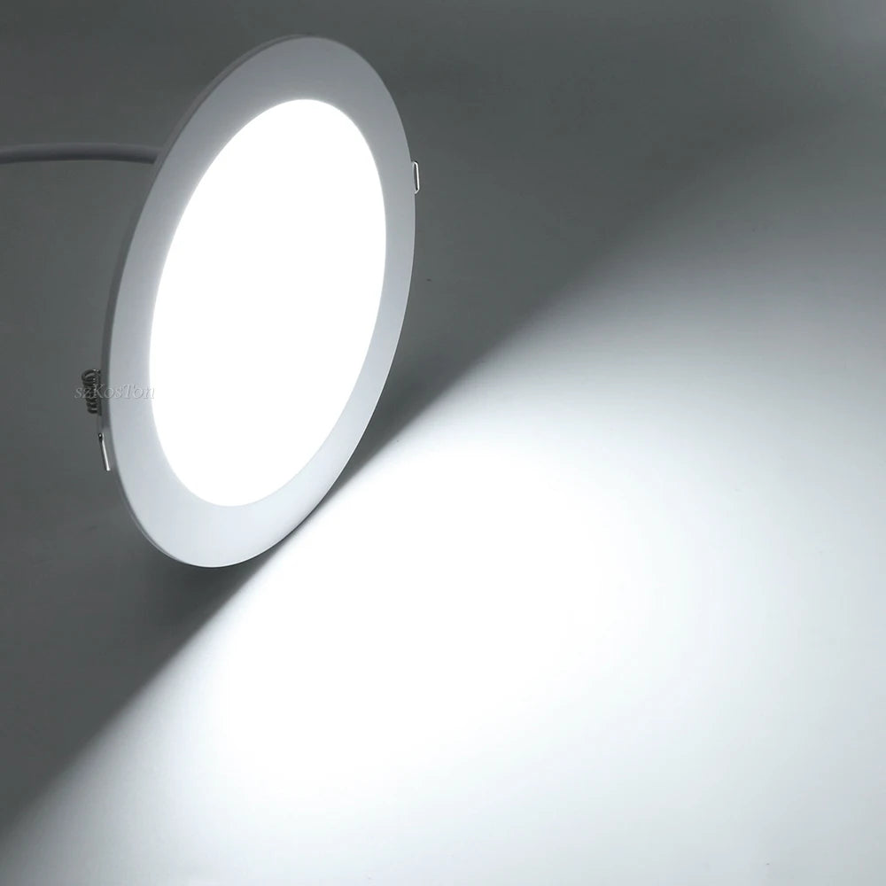 LED Downlight Recessed Ceiling Lamp 7W 9W 12W 20W AC220V Cold White LED Spotlight for Living Room Corridor Bathroom Kitchen - GlowMart
