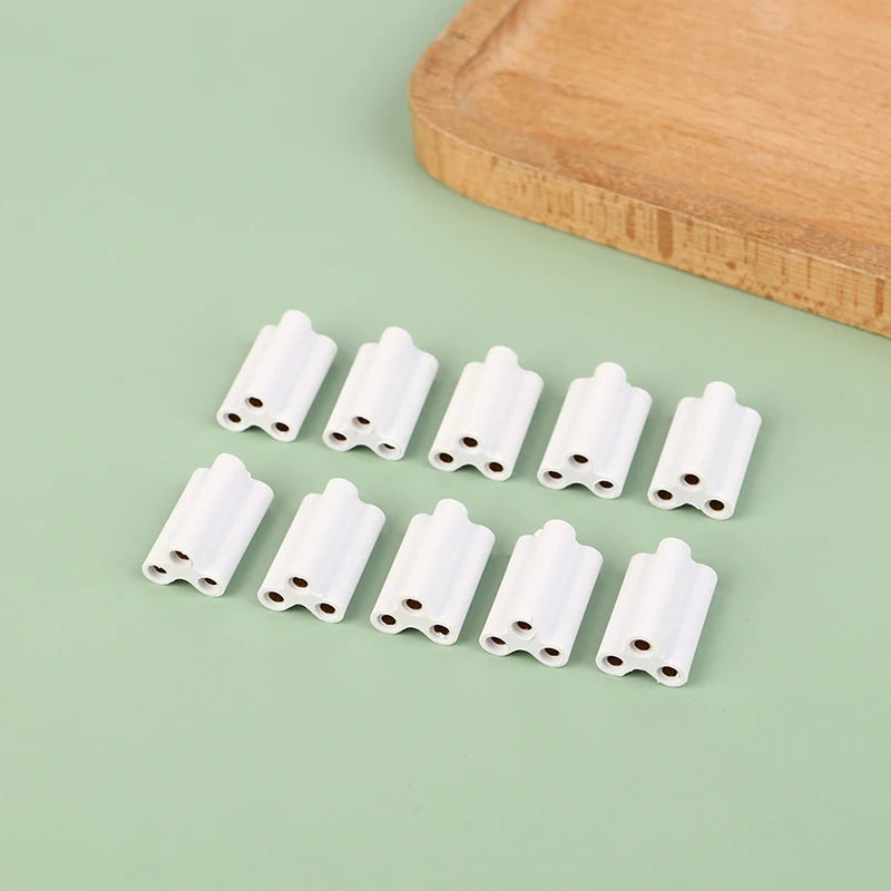 10Pcs Led Light And Fluorescent Connector Seamless Joint Unit Be Used In T5 T8 Tube Lamp 2 Pins 3 Pins Connectors Joints - GlowMart
