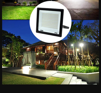 High Brightness LED Floodlight 100W 200W 300W IP66 Waterproof Flood Light For Garden Street Outdoor Lighting - GlowMart