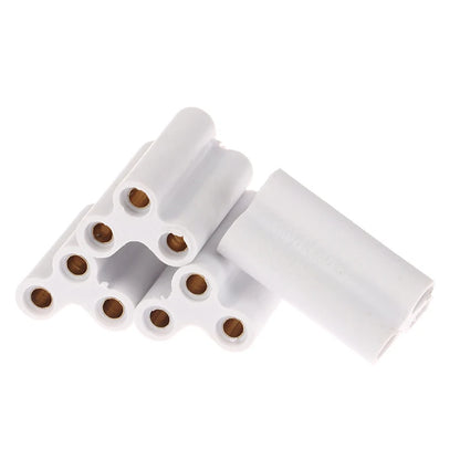 10Pcs Led Light And Fluorescent Connector Seamless Joint Unit Be Used In T5 T8 Tube Lamp 2 Pins 3 Pins Connectors Joints - GlowMart