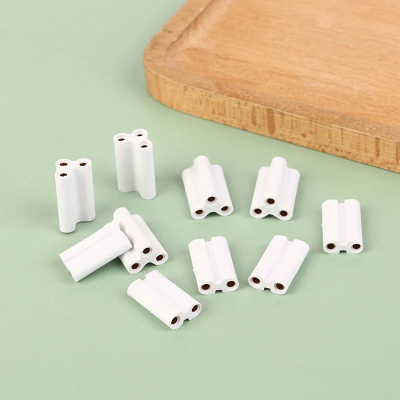 10Pcs Led Light And Fluorescent Connector Seamless Joint Unit Be Used In T5 T8 Tube Lamp 2 Pins 3 Pins Connectors Joints - GlowMart