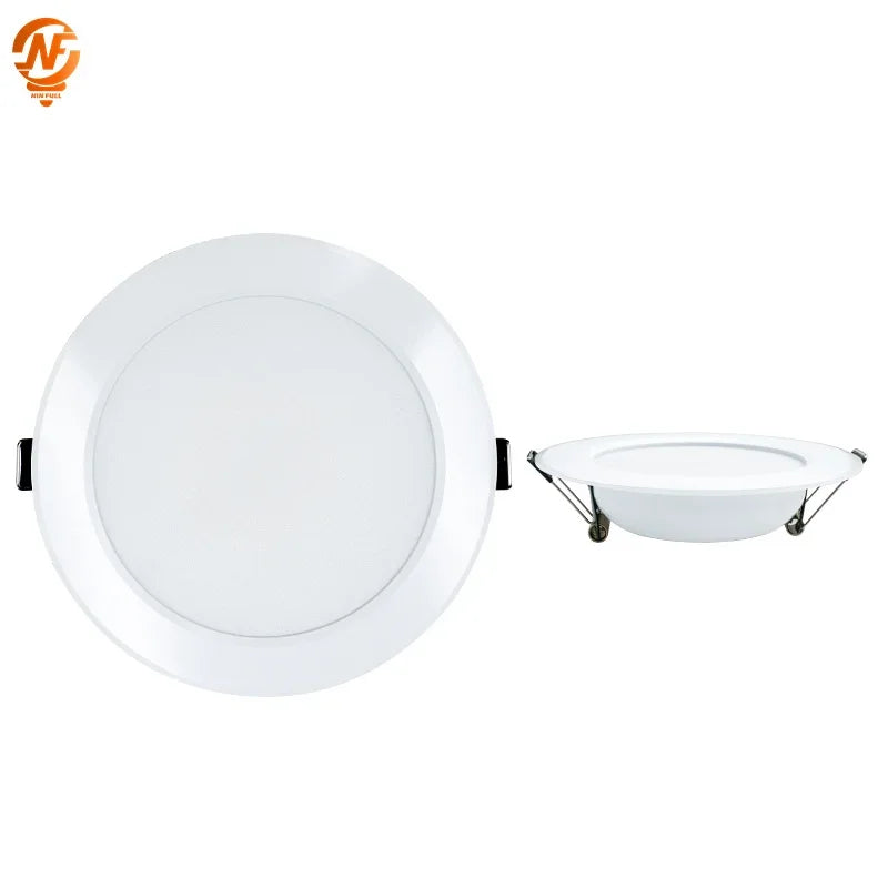 LED Downlight 5W 9W 12W 15W Recessed Ceiling Lamp AC110V 220V DC12V 24V Led Panel Down Lights Spotlight for Living Room Lighting - GlowMart