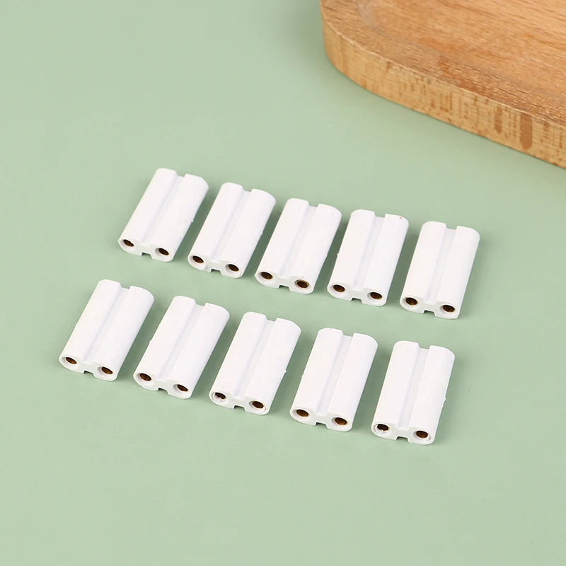 10Pcs Led Light And Fluorescent Connector Seamless Joint Unit Be Used In T5 T8 Tube Lamp 2 Pins 3 Pins Connectors Joints - GlowMart