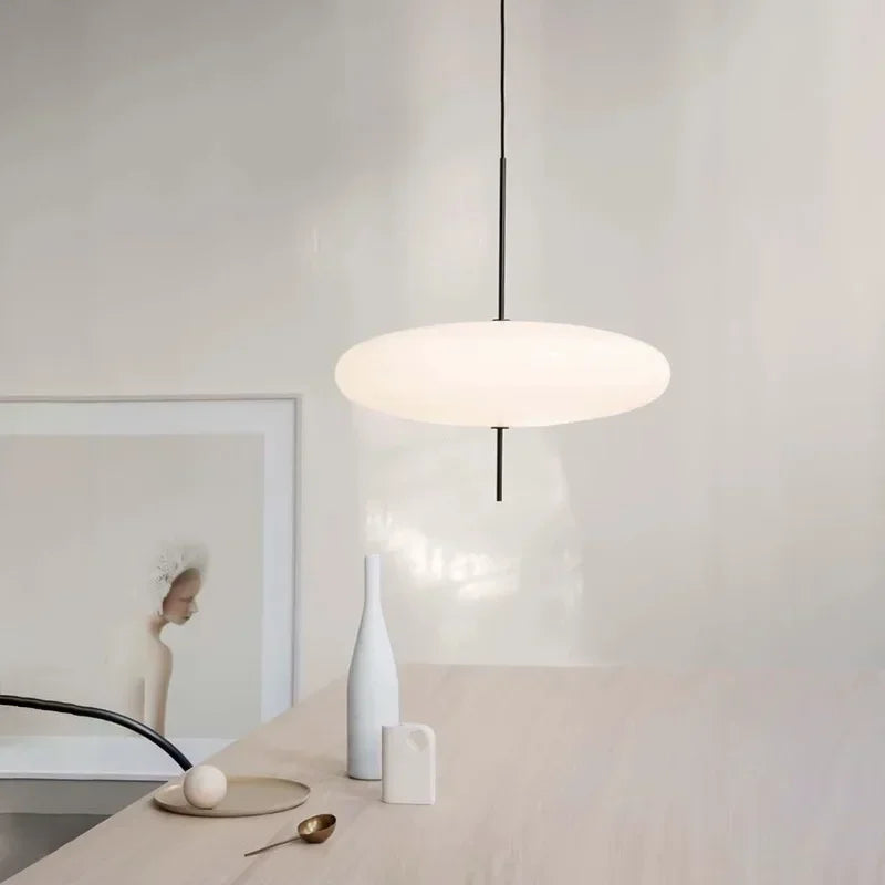 Nordic LED Pendant Light Flying Saucer Design Lamp For Bedroom Living Room Bar Cafe Office Indoor Simple Home Decorative Fixture - GlowMart