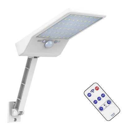 Solar Street Lights Outdoor Solar Lamp With Motion Sensor Security Lighting for Garden Patio Path Yard 3 Light Mode Waterproof - GlowMart