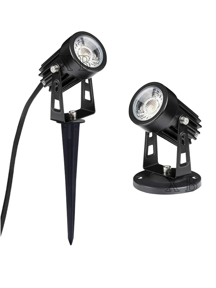4PCS 1W 3W 5W 7W 10W LED Garden Lawn Lamp Outdoor LED Spike Light Waterproof Lighting Garden Path Spotlights AC 85-265V  DC12V - GlowMart