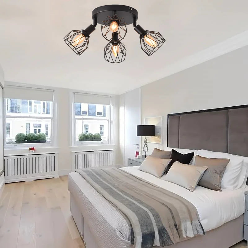 Aisle Lights Entrance Hallway Lights Modern And Simple Iron Art Living Room Bedroom Stair Lights Cloakroom LED Ceiling Lights