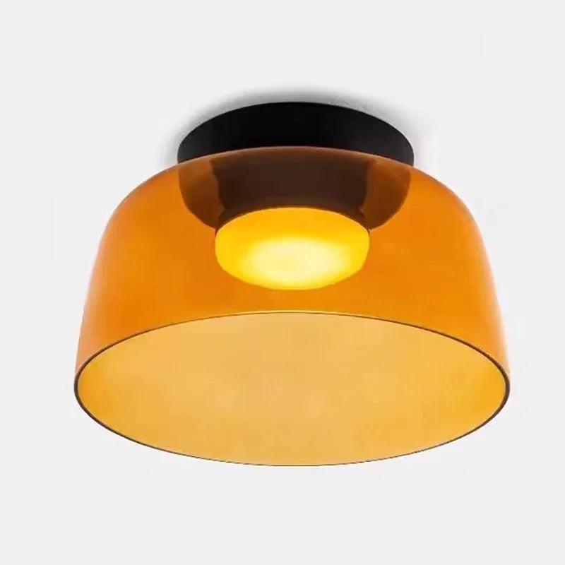 LEVELS Glass Ceiling Lamp Bedroom led Medieval Colourful lamps for Restaurant Creative Dining Room bedroom decorating Lamps