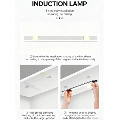 LED Rechargeable Lamp Tube USB 5V Emergency Light Camping Magnetic Portable Lightinging Night Market Outdoor Vehicle Hard Strip - GlowMart