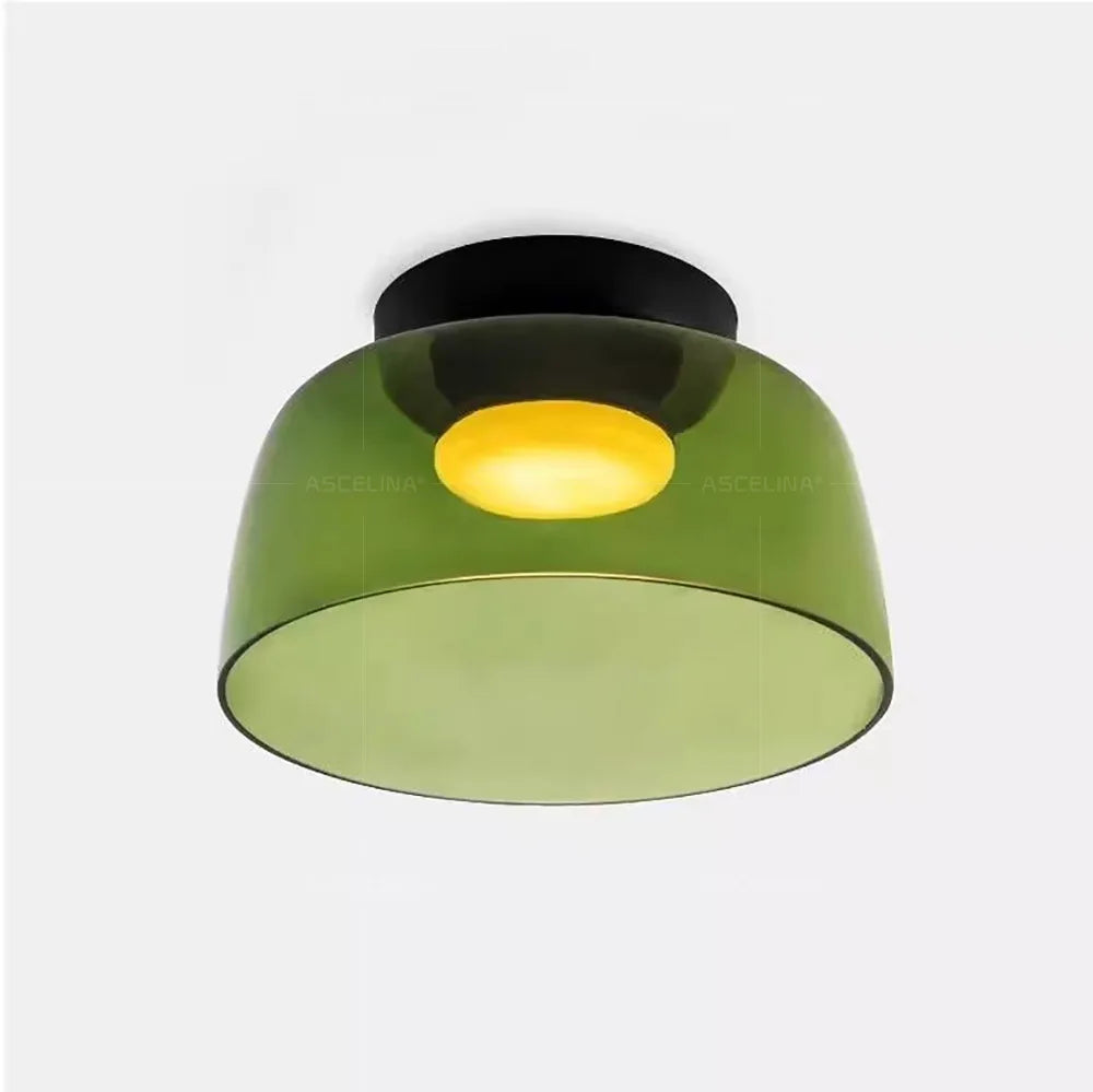 LEVELS Glass Ceiling Lamp Bedroom led Medieval Colourful lamps for Restaurant Creative Dining Room bedroom decorating Lamps