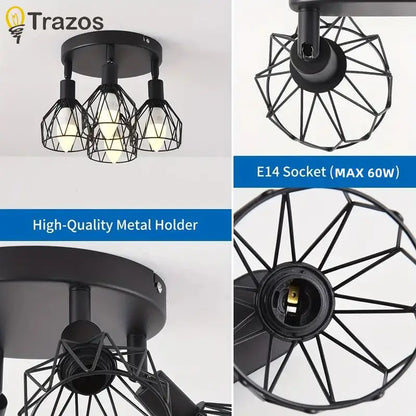 Aisle Lights Entrance Hallway Lights Modern And Simple Iron Art Living Room Bedroom Stair Lights Cloakroom LED Ceiling Lights