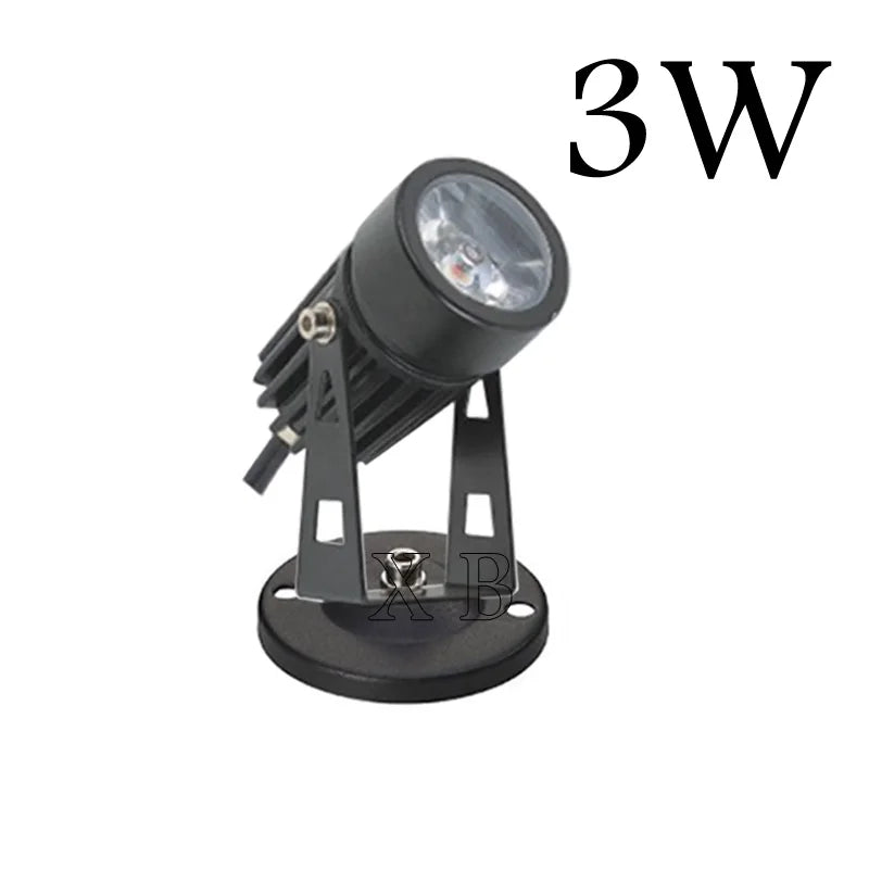 4PCS 1W 3W 5W 7W 10W LED Garden Lawn Lamp Outdoor LED Spike Light Waterproof Lighting Garden Path Spotlights AC 85-265V  DC12V - GlowMart