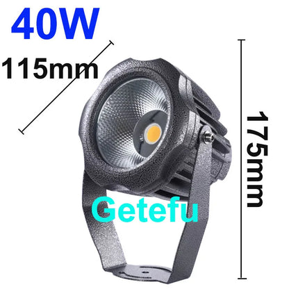 Outdoor LED Lawn Light 20W/30W 40W Wall Washer Waterproof Floodlights  LED Spot Lamp Outdoor Landscape Lighting 100-240V DC24V