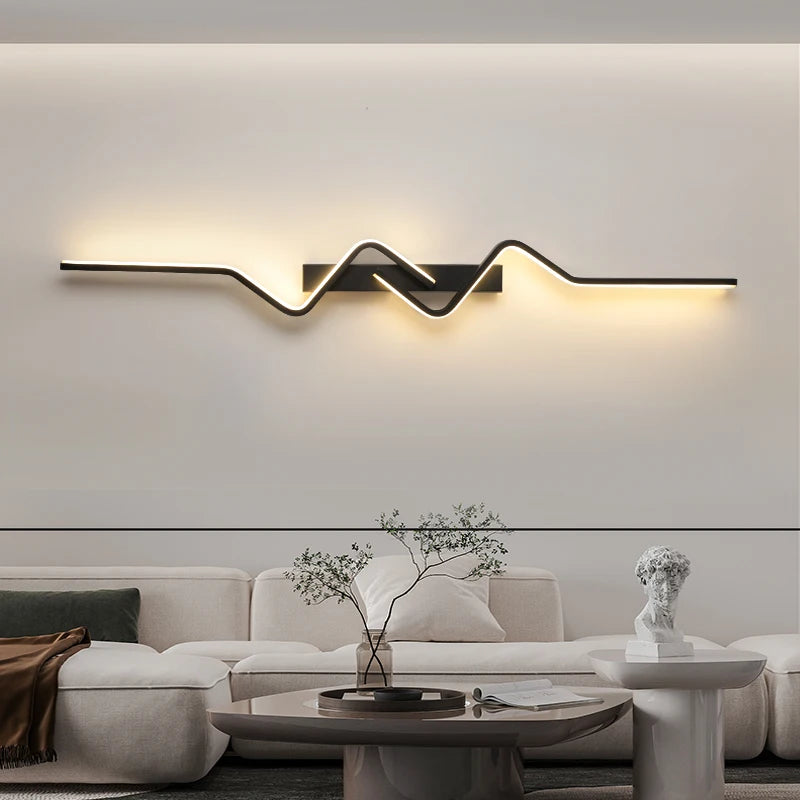 Modern Wall Light Long Lights Nordic Living Room Decorative lights For Wall Corridor Ceiling Light Home Decor Lighting Fixtures