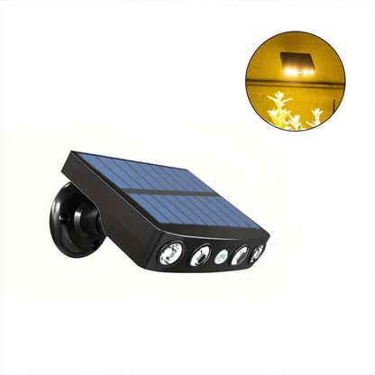 Powerful 4 LED Solar Security Lights Outdoor Decor Sensor Motion 3 Modes Street Waterproof Lamp Wall Night Work Light for Garden - GlowMart