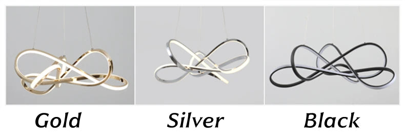 Modern LED Pendant Light DIY Chandelier Lights For Dining Room Living Room Bar Kitchen Room Ceiling Hanging Lamp Home Decor Lamp - GlowMart