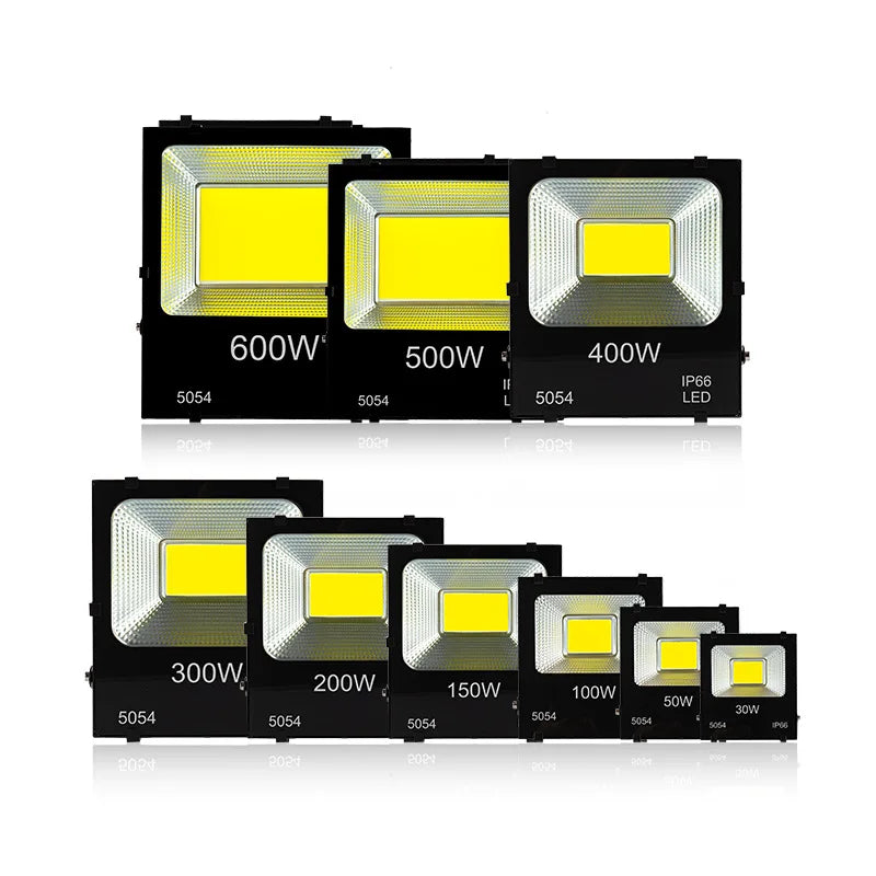 Outdoor Flood Light Led Wall Lamp 10W 20W 30W 50W 100W 200W Floodlight Exterior Street Waterproof Spotlight Garden Stadium Light - GlowMart