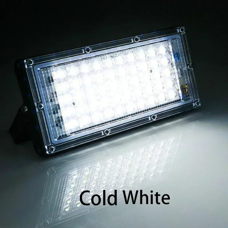 LED Flood Light 50W 100W Outdoor Lighting AC 110V 220V Floodlight IP65 Reflector Projecteur Led Exterieur Focus Spotlight - GlowMart