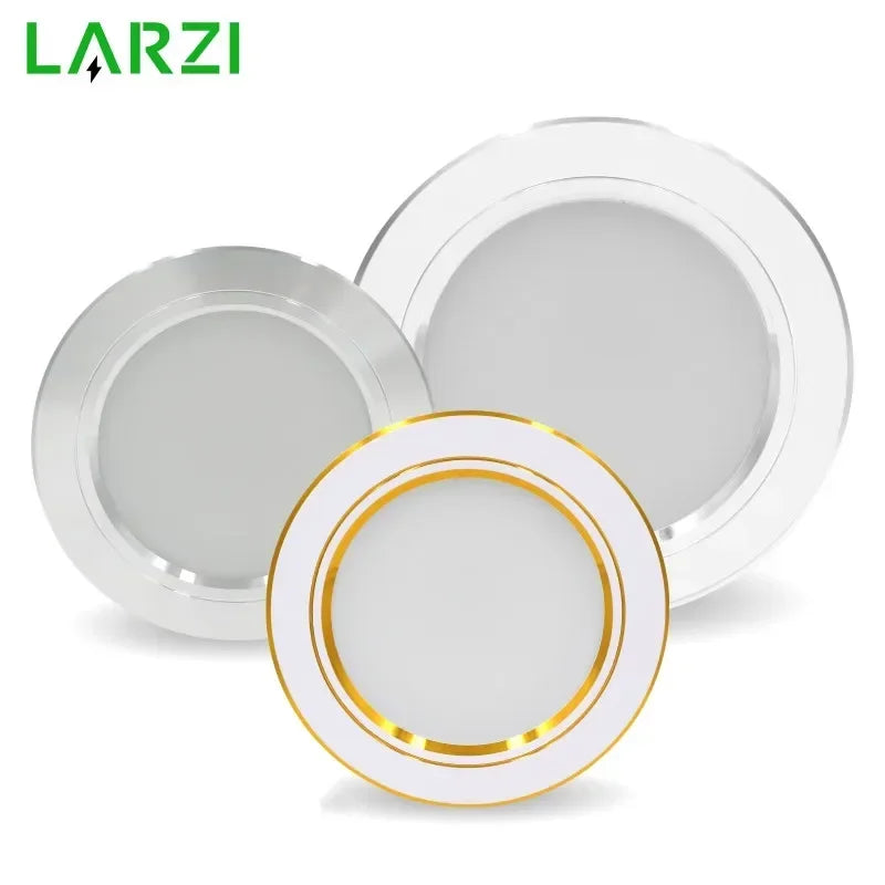 Led Downlights 5W 9W 12W Led Ceiling Light 15W 18W Recessed Down Light Round Led Panel Light 220V LED Spot Light Indoor Lighting - GlowMart