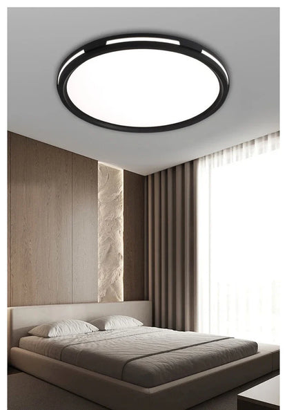 LED Ceiling Light Modern Creative Circular Living Room Bedroom Home Three Proof Ceiling Lamp Kitchen Bathroom Decor Lighting