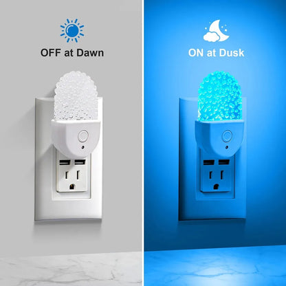 Bedside Lamp Night Light EU US Plug Eye Protection LED Mini Wall Lamp For Home Aisle Bedroom Living Room Baby Feed Kids Use - GlowMart