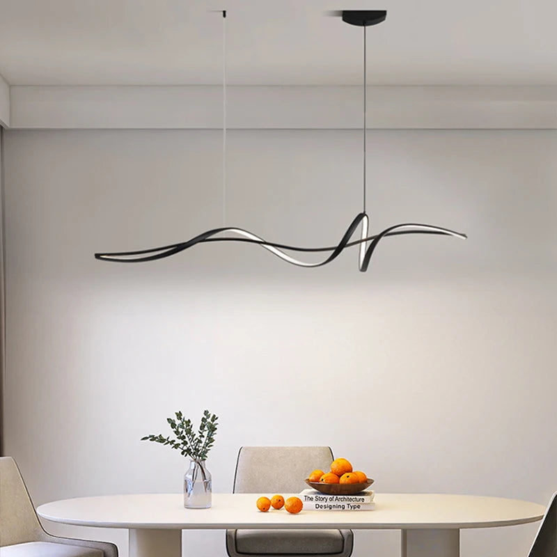 Creative Dining Room Pendant Lamp Modern LED Pendant Light For Living Room Kitchen Study Minimalist Home Decoration Hanging Lamp - GlowMart
