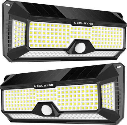 268 led Solar Led Light Outdoor Garden Decoration Wall Lamp With 4 Mode IP65 Waterproof Solar Motion Sensor Light for Yard Door