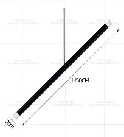 Nordic Pendant Light Modern Living Room Dining Table Lighting Lounge Hanging Restaurant Attic Chandelier Bedroom Ceiling Lamp - GlowMart