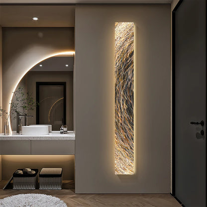 Modern Led indoor painting decoration strip art wall hanging lamp is applicable to the lighting of living room and hotel - GlowMart
