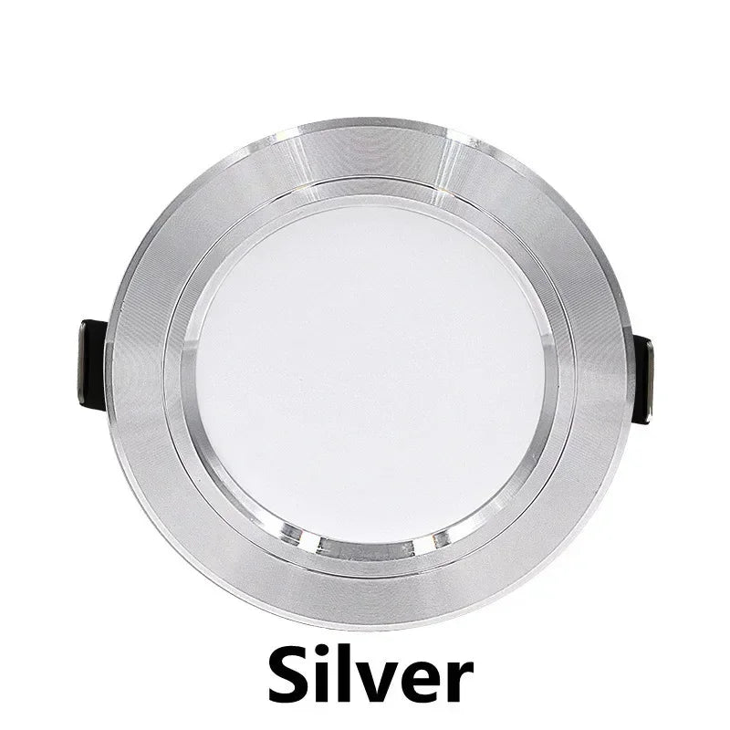 Led Downlights 5W 9W 12W Led Ceiling Light 15W 18W Recessed Down Light Round Led Panel Light 220V LED Spot Light Indoor Lighting - GlowMart