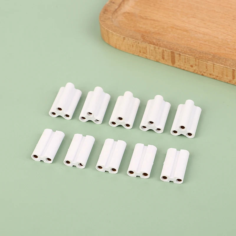 10Pcs Led Light And Fluorescent Connector Seamless Joint Unit Be Used In T5 T8 Tube Lamp 2 Pins 3 Pins Connectors Joints - GlowMart