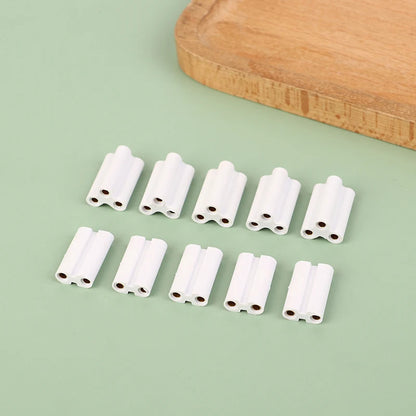 10Pcs Led Light And Fluorescent Connector Seamless Joint Unit Be Used In T5 T8 Tube Lamp 2 Pins 3 Pins Connectors Joints - GlowMart