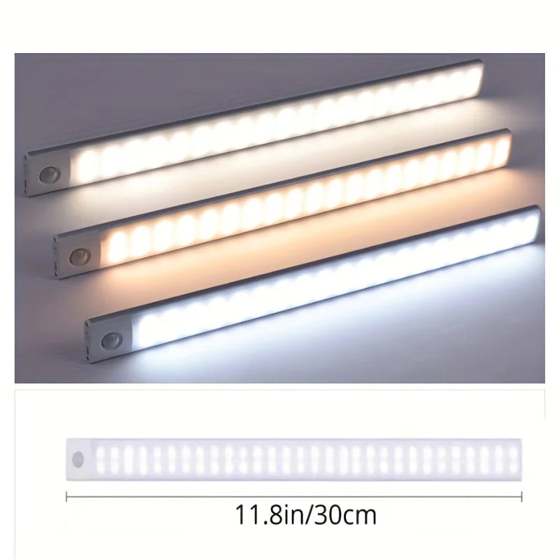 LED Rechargeable Lamp Tube USB 5V Emergency Light Camping Magnetic Portable Lightinging Night Market Outdoor Vehicle Hard Strip - GlowMart