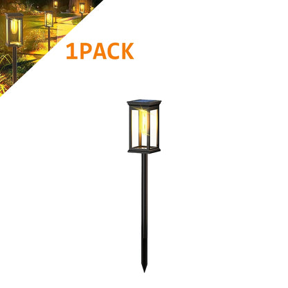 Solar Pathway Lights Solar Lights Outdoor Solar Powered Garden Lights for Walkway Yard Backyard Lawn Landscape Lighting Decor - GlowMart