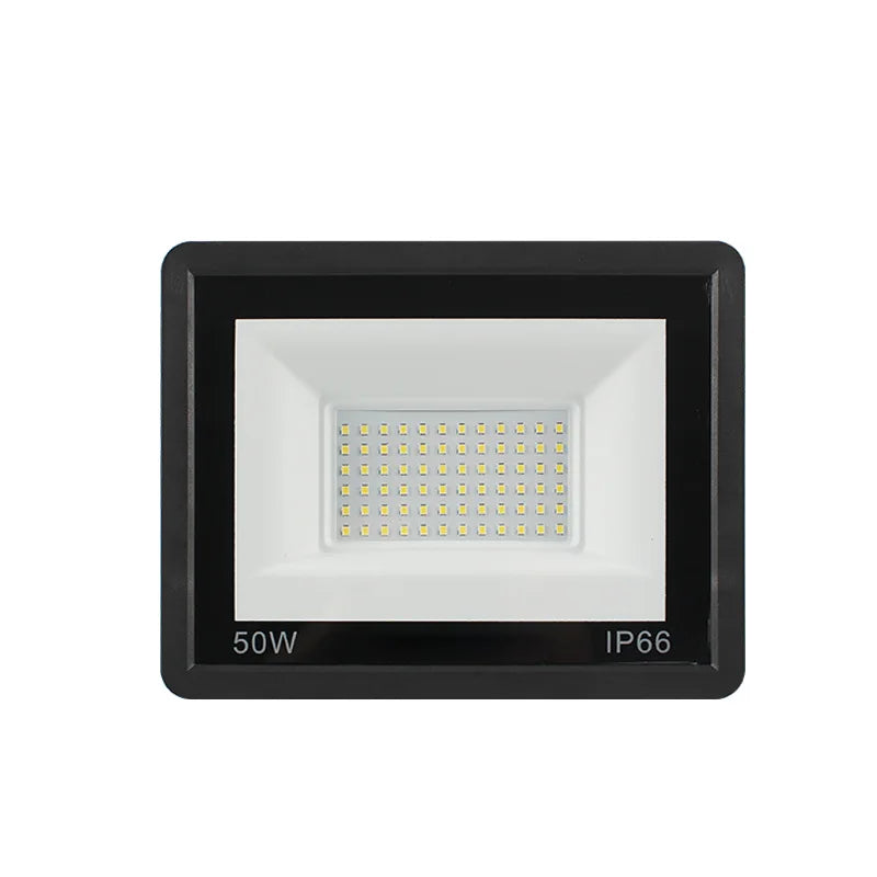 LED Spotlight Flood Light Outdoor AC220V 10W 20W 30W 50W 100W IP65 Floodlight for Garden Path Street Gate Wall Lamp Lighting - GlowMart
