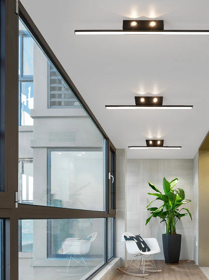 Ceiling Lamp Modern Living Room Light Restaurant 3-color Variable Light Home Decor Lighting Bedroom Balcony LED Ceiling Light