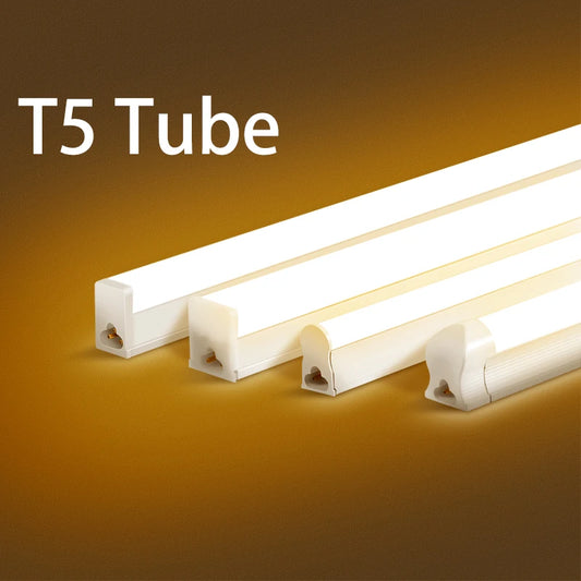 T5 Led Tube Light Bar 180-265V Kitchen Under Cabinet Lamp Connected Closet Lamp Indoor Lighting Fixture For Living Room Bedroom - GlowMart