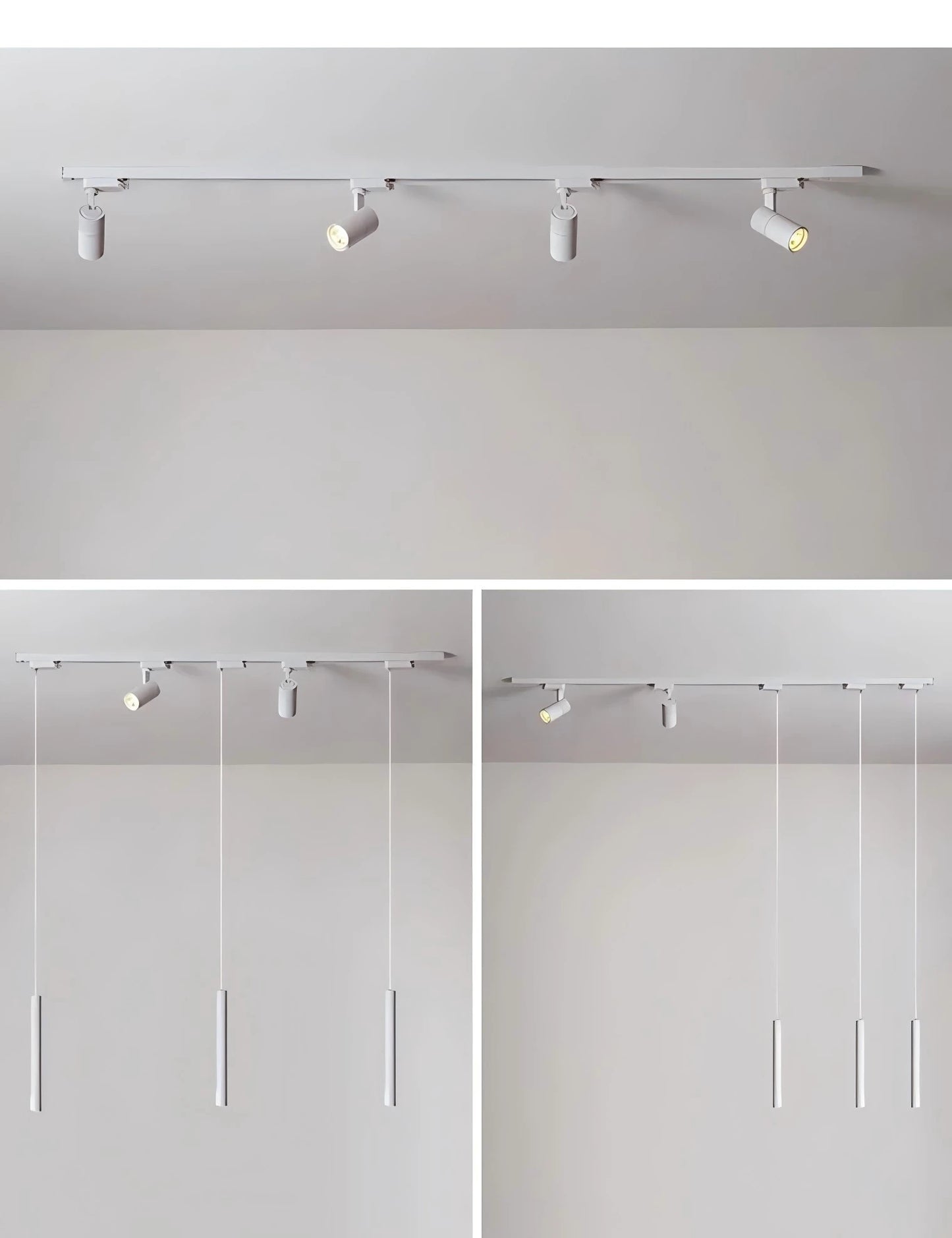 Surface mounted track lights, spotlights, LED restaurant chandeliers, living rooms without main lights, bar lamps, desk lamps - GlowMart