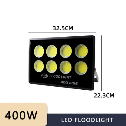 2025 NEW Led Flood Light 500W 400W 300W 200W 100W AC 220V Outdoor Wall Floodlight Spotlight IP66 Waterproof LED Street Lamp