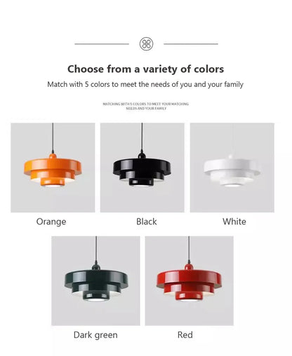 Nordic Pendant Light Medieval Aluminum Ceiling Chandelier for Living Room Bedroom Dining Room Bar Simple Indoor Home Decor Light - GlowMart