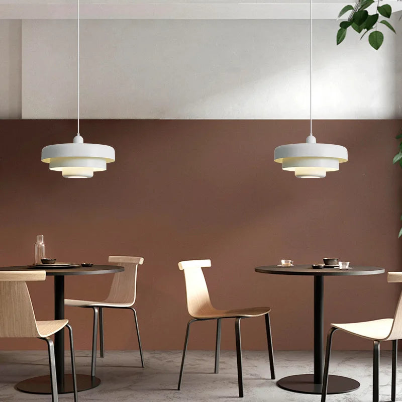 Nordic Pendant Light Medieval Aluminum Ceiling Chandelier for Living Room Bedroom Dining Room Bar Simple Indoor Home Decor Light - GlowMart
